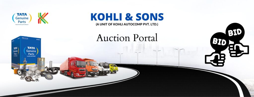 Kohli and sons Auction Portal